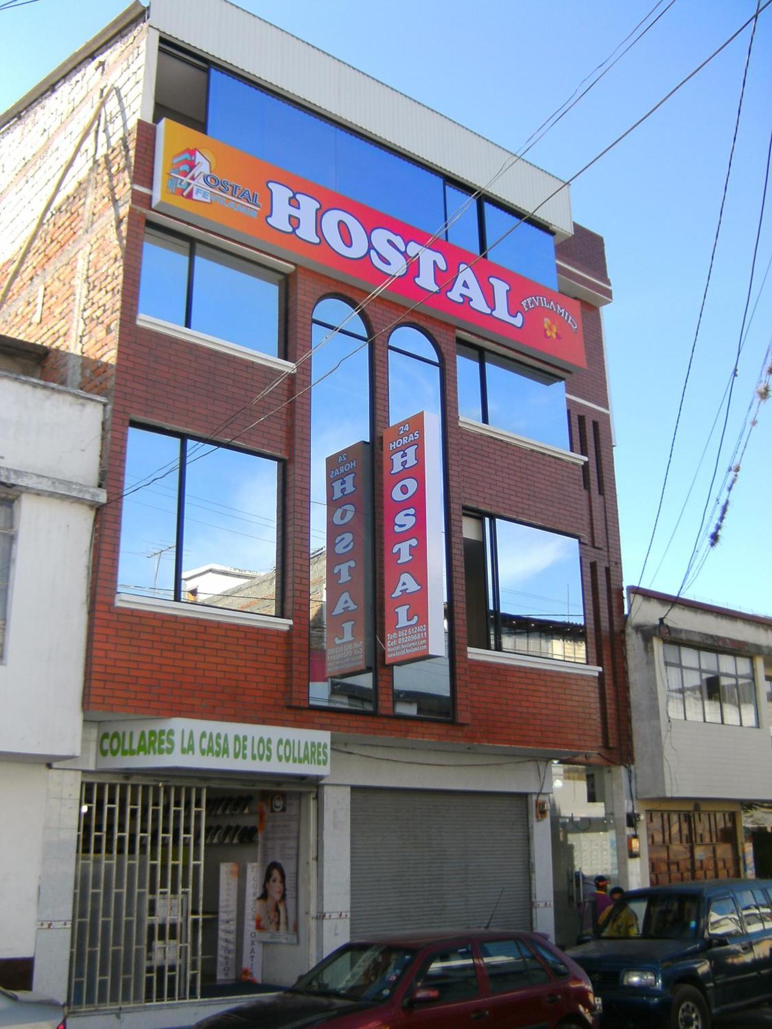 Hostal Fevilamir Ibarra Dış mekan fotoğraf